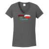 Ladies Heavy Cotton ™ 100% Cotton V Neck T Shirt Thumbnail