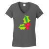 Ladies Heavy Cotton ™ 100% Cotton V Neck T Shirt Thumbnail