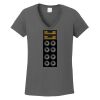 Ladies Heavy Cotton ™ 100% Cotton V Neck T Shirt Thumbnail