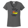 Ladies Heavy Cotton ™ 100% Cotton V Neck T Shirt Thumbnail