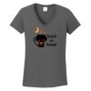 Ladies Heavy Cotton ™ 100% Cotton V Neck T Shirt Thumbnail