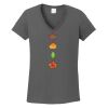 Ladies Heavy Cotton ™ 100% Cotton V Neck T Shirt Thumbnail