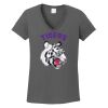 Ladies Heavy Cotton ™ 100% Cotton V Neck T Shirt Thumbnail