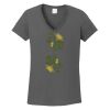 Ladies Heavy Cotton ™ 100% Cotton V Neck T Shirt Thumbnail
