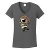 Ladies Heavy Cotton ™ 100% Cotton V Neck T Shirt Thumbnail