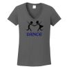 Ladies Heavy Cotton ™ 100% Cotton V Neck T Shirt Thumbnail