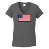 Ladies Heavy Cotton ™ 100% Cotton V Neck T Shirt Thumbnail