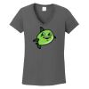 Ladies Heavy Cotton ™ 100% Cotton V Neck T Shirt Thumbnail
