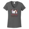 Ladies Heavy Cotton ™ 100% Cotton V Neck T Shirt Thumbnail