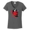 Ladies Heavy Cotton ™ 100% Cotton V Neck T Shirt Thumbnail