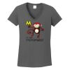 Ladies Heavy Cotton ™ 100% Cotton V Neck T Shirt Thumbnail