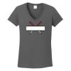 Ladies Heavy Cotton ™ 100% Cotton V Neck T Shirt Thumbnail