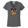 Ladies Heavy Cotton ™ 100% Cotton V Neck T Shirt Thumbnail