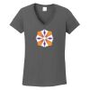 Ladies Heavy Cotton ™ 100% Cotton V Neck T Shirt Thumbnail