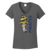 Ladies Heavy Cotton ™ 100% Cotton V Neck T Shirt Thumbnail