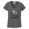 Ladies Heavy Cotton ™ 100% Cotton V Neck T Shirt Thumbnail