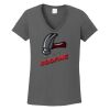 Ladies Heavy Cotton ™ 100% Cotton V Neck T Shirt Thumbnail