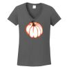 Ladies Heavy Cotton ™ 100% Cotton V Neck T Shirt Thumbnail