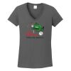 Ladies Heavy Cotton ™ 100% Cotton V Neck T Shirt Thumbnail