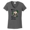 Ladies Heavy Cotton ™ 100% Cotton V Neck T Shirt Thumbnail