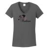 Ladies Heavy Cotton ™ 100% Cotton V Neck T Shirt Thumbnail