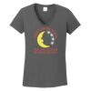 Ladies Heavy Cotton ™ 100% Cotton V Neck T Shirt Thumbnail