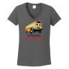 Ladies Heavy Cotton ™ 100% Cotton V Neck T Shirt Thumbnail