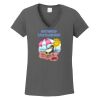 Ladies Heavy Cotton ™ 100% Cotton V Neck T Shirt Thumbnail