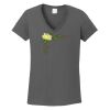 Ladies Heavy Cotton ™ 100% Cotton V Neck T Shirt Thumbnail