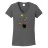 Ladies Heavy Cotton ™ 100% Cotton V Neck T Shirt Thumbnail