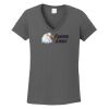 Ladies Heavy Cotton ™ 100% Cotton V Neck T Shirt Thumbnail