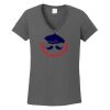 Ladies Heavy Cotton ™ 100% Cotton V Neck T Shirt Thumbnail