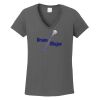 Ladies Heavy Cotton ™ 100% Cotton V Neck T Shirt Thumbnail