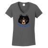 Ladies Heavy Cotton ™ 100% Cotton V Neck T Shirt Thumbnail