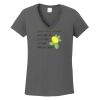 Ladies Heavy Cotton ™ 100% Cotton V Neck T Shirt Thumbnail