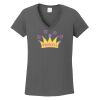 Ladies Heavy Cotton ™ 100% Cotton V Neck T Shirt Thumbnail