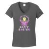 Ladies Heavy Cotton ™ 100% Cotton V Neck T Shirt Thumbnail