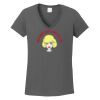 Ladies Heavy Cotton ™ 100% Cotton V Neck T Shirt Thumbnail