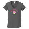 Ladies Heavy Cotton ™ 100% Cotton V Neck T Shirt Thumbnail
