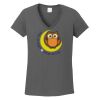 Ladies Heavy Cotton ™ 100% Cotton V Neck T Shirt Thumbnail