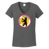 Ladies Heavy Cotton ™ 100% Cotton V Neck T Shirt Thumbnail