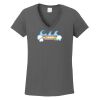 Ladies Heavy Cotton ™ 100% Cotton V Neck T Shirt Thumbnail
