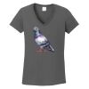 Ladies Heavy Cotton ™ 100% Cotton V Neck T Shirt Thumbnail