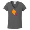 Ladies Heavy Cotton ™ 100% Cotton V Neck T Shirt Thumbnail