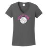 Ladies Heavy Cotton ™ 100% Cotton V Neck T Shirt Thumbnail