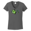Ladies Heavy Cotton ™ 100% Cotton V Neck T Shirt Thumbnail