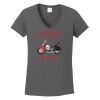 Ladies Heavy Cotton ™ 100% Cotton V Neck T Shirt Thumbnail