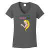 Ladies Heavy Cotton ™ 100% Cotton V Neck T Shirt Thumbnail