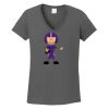 Ladies Heavy Cotton ™ 100% Cotton V Neck T Shirt Thumbnail