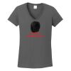 Ladies Heavy Cotton ™ 100% Cotton V Neck T Shirt Thumbnail